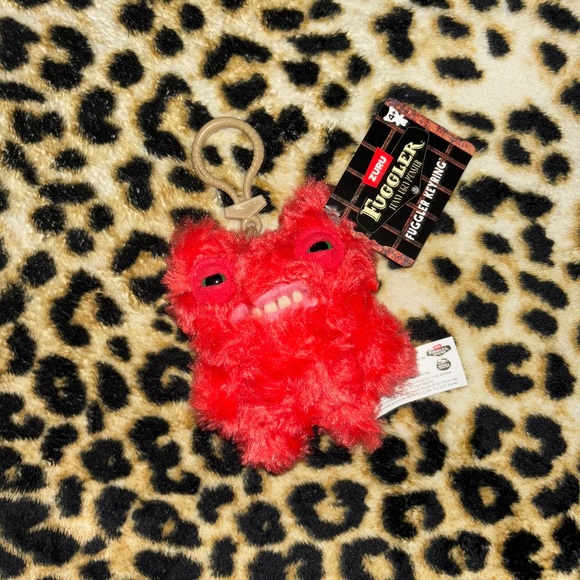 fuggler red plush keychain (SOLD) - Picture 2 of 4